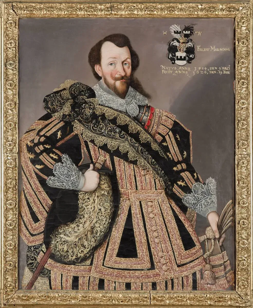 Herman Wrangel’s wedding portrait