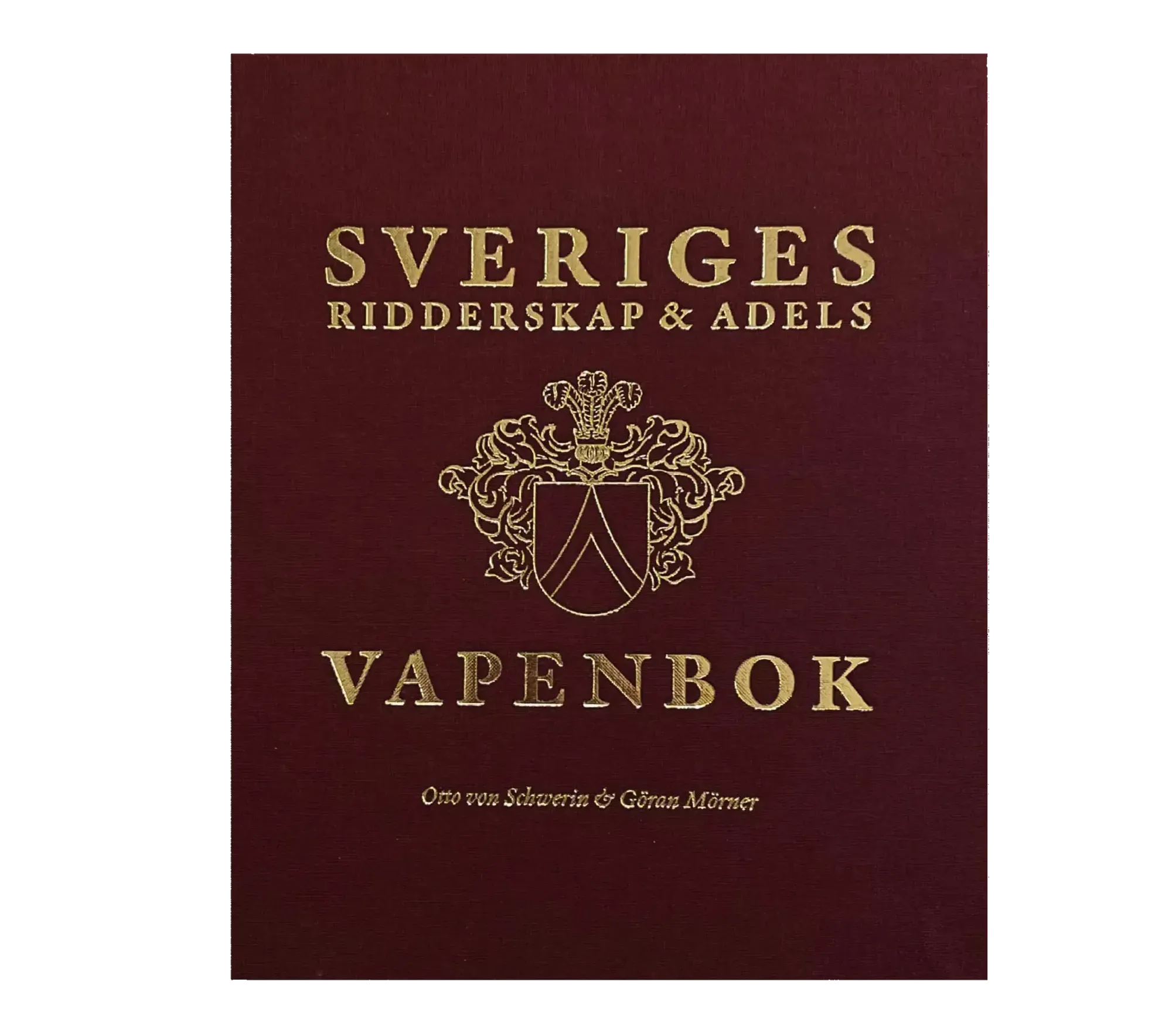 Front cover of Sverige Ridderskap och Adels vapenbok