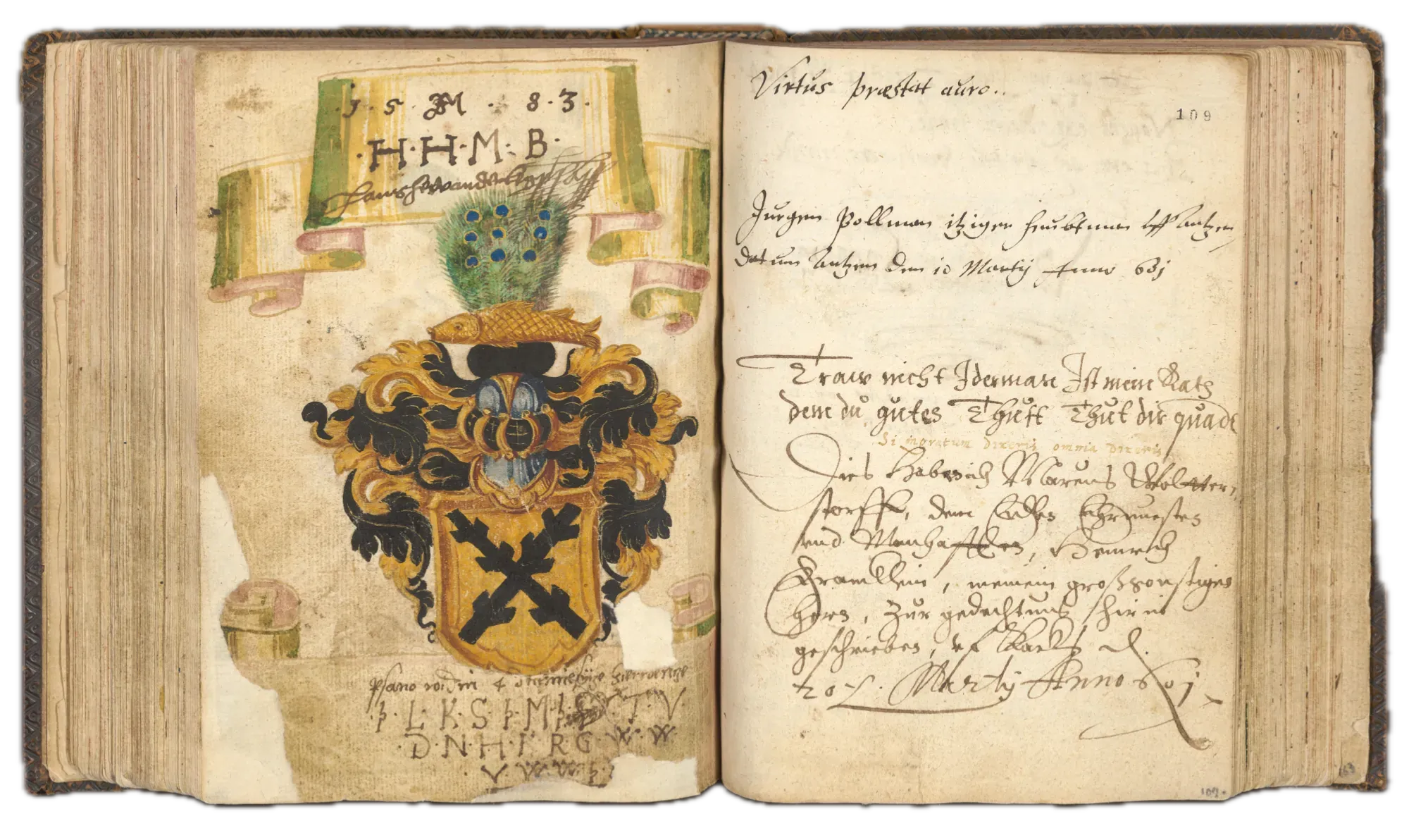 Henrik Frankelins Stammbuch