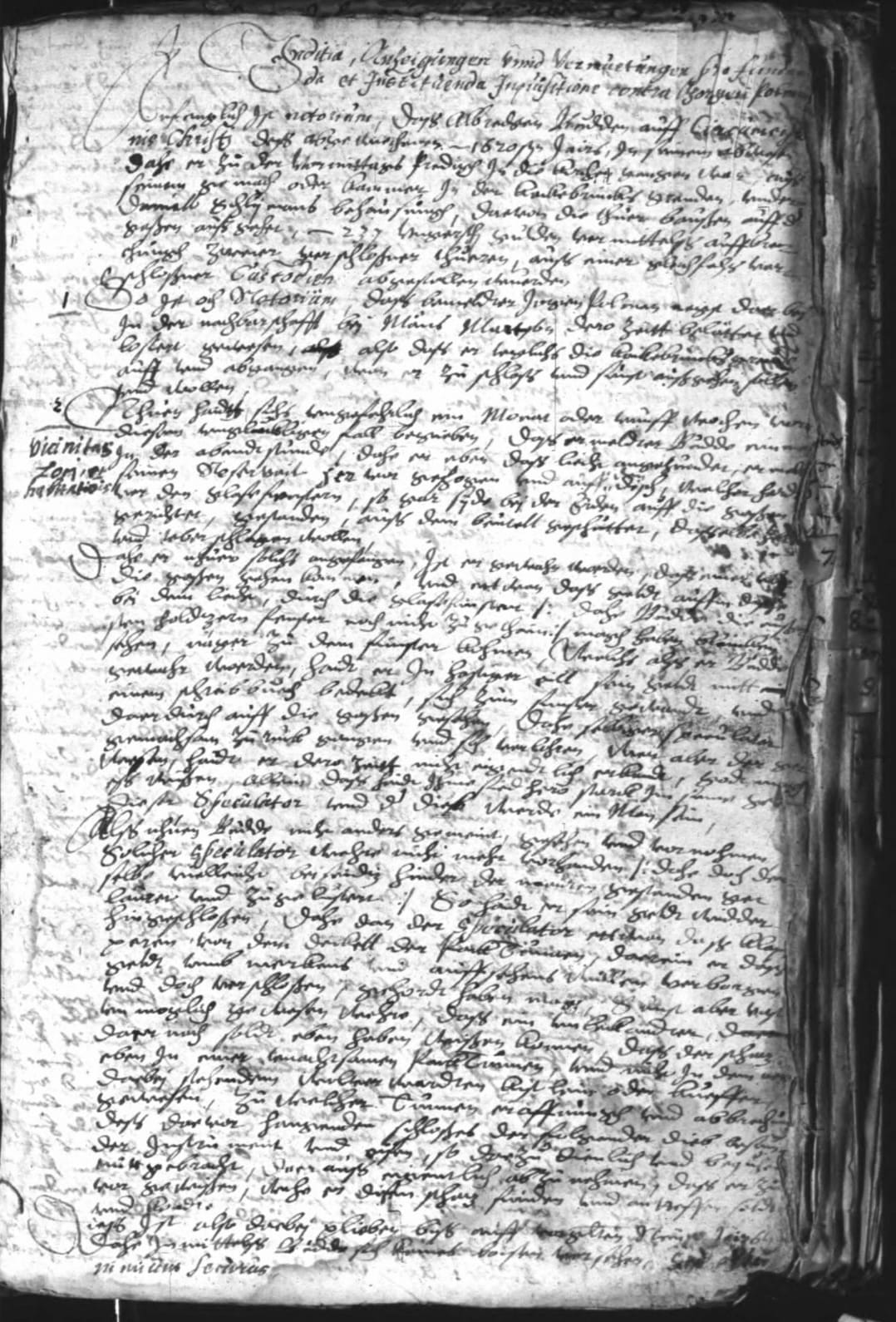 A page from the Indicia